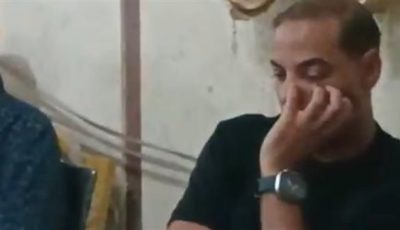 حزين على فراقه.. خالد بيبو نجم النادي الأهلي يستقبل المعزين في وفاة شقيقه بالسويس| بث مباشر