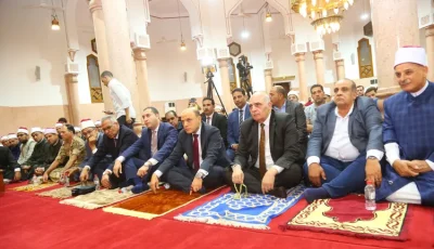 محافظ كفر الشيخ يشهد احتفالية الأوقاف بالمولد النبوي الشريف