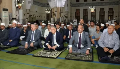 محافظ الإسماعيلية يشهد احتفال الأوقاف بالمولد النبوي الشريف